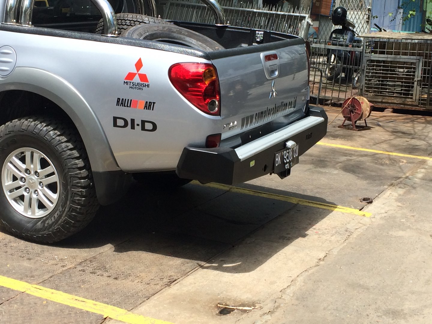 BUMPER BELAKANG STRADA TRITON FLEET FOREST Strada Triton 2007+ TAS