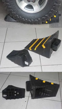 Aksesoris Offroad WHEEL CHOCK PENAHAN BAN MOBIL  1 1436414719427