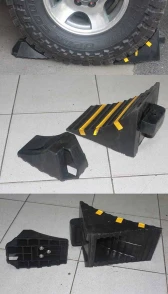 Aksesoris Offroad WHEEL CHOCK PENAHAN BAN MOBIL  1 1436414719427