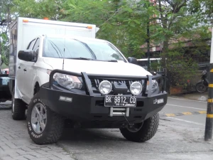 Aksesoris Mining WINCH BAR FOREST,ADR69/00 COMPLIANCE,AUSTRALIA,SAFETY SERTIFICATION,AIRBAG COMPATIBLE,LED COMBINATIONLAMP,RUBBER & STEEL CRUSH ZONE,CHASIS REINFORCE PLATE,3 PCS PROTECTION SKID PLATE+ HEAVY DUTY SEPARATED WINCH MOUNT(IMPORT) 5 1455353680975