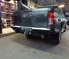 Hillux Revo 2015+ BUMPER BELAKANG MODEL PAPAN HILLUX REVO 