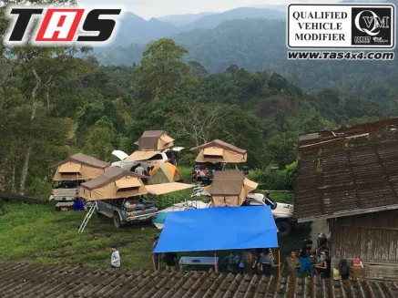 Aksesoris Offroad ROOFTOP TENT IRONMAN TAS4X4 1 3