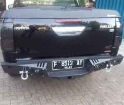 Hillux Revo 2015+ BULLBAR BELAKANG WILD FOREST HILLUX REVO TAS4X4