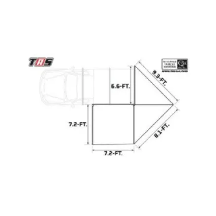 Aksesoris Offroad DeltaWing XTR-143 | 270 Degree Freestanding Awning Ironman4x4 IAWN270012 7 93672cf1_21b2_482e_8613_c6f1c5b488c6