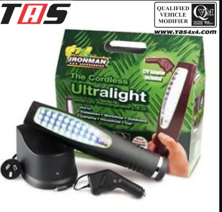 Aksesoris Offroad CORDLESS ULTRA LIGHT 12V RECHARGEABLE LED IRONMAN 2 _3