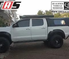 Aksesoris Offroad INSTANT AWNING IRONMAN WITH BRACKETS 2M L X 25M OUT WITH LED