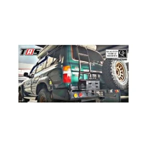 Landcruiser Vx 80 REARBAR FOREST WITH TYRE HANGER JERRYCAN HOLDER WITH LADDER LANDCRUISER VX80 2 b7eef56d_1e41_473e_ad46_e63a47999b2c