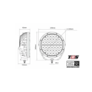 Aksesoris Offroad Meteor LED Driving Light With Daytime Running Light 3 b92d9fe6_0da5_4660_8d44_268aa753f376