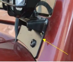 Jeep Wrangler JK/TJ BREKET LAMPU JEEP WRANGLER 