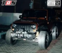 Jeep Wrangler JK/TJ BULLBAR DEPAN JEEP WRANGLER RUBICON