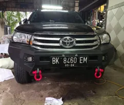 Hillux Revo 2015+ BULLBAR WILD FOREST DEPAN TOYOTA HILLUX REVO TAS4X4