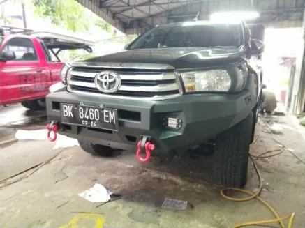 Hillux Revo 2015+ BULLBAR WILD FOREST DEPAN TOYOTA HILLUX REVO TAS4X4 2 bullbar_wild_forest_depan_toyota_hillux_revo_tas4x4_1