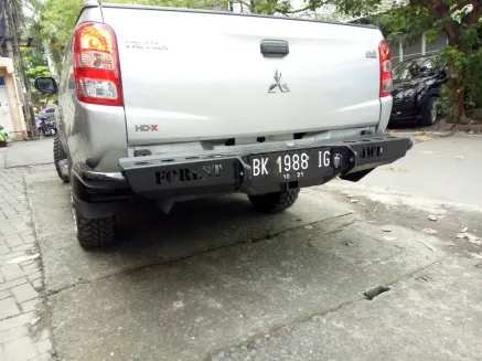 Triton 2015+ BUMPER BELAKANG MITSUBISHI ALL NEW TRITON US STYLE FOREST 2 bumper_belakang_bullbar_belakang_palang_belakang_mitsubishi_all_new_triton_fsu_style_forest_2