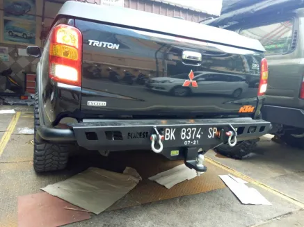 Triton 2015+ BUMPER BELAKANG MITSUBISHI ALL NEW TRITON US STYLE FOREST 4 bumper_belakang_bullbar_belakang_palang_belakang_mitsubishi_all_new_triton_fsu_style_forest_4