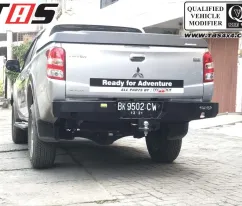 Triton 2015+ BUMPER BELAKANG MITSUBISHI ALL NEW TRITON ROCK BAR FOREST