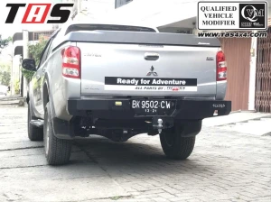 Triton 2015+ BUMPER BELAKANG MITSUBISHI ALL NEW TRITON ROCK BAR FOREST 1 bumper_belakang_bullbar_belakang_palang_belakang_mitsubishi_all_new_triton_rock_bar_forest_1