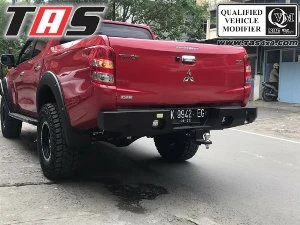 Strada Triton 2007+ BUMPER BELAKANG FOREST MITSUBISHI STRADA TRITON 4 bumper_belakang_forest_mitsubishi_strada_triton_tas4x4