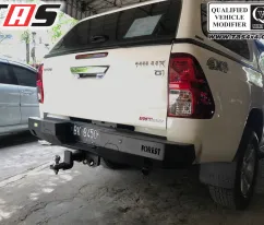Hillux Revo 2015+ BUMPER BELAKANG TOYOTA HIILUX REVO ROCK BAR FOREST