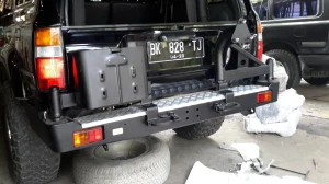 Landcruiser Vx 80 BUMPER BELAKANG DENGAN GANTUNGAN BAN SERAP + JERRYCAN LANDCRUISER VX 80 FOREST 2 bumper_belakang_gantungan_ban_serap_jerrycan_landcruiser_vx80_forest_4