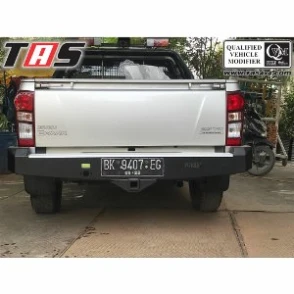 Isuzu D-max 2012+ BUMPER BELAKANG ISUZU DMAX VCROSS FLEET FOREST 1 bumper_belakang_isuzu_dmax_vcross_fleet_forest_tas4x4_1