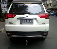 Pajero sport 2009 on BUMPER BELAKANG PAJERO SPORT 