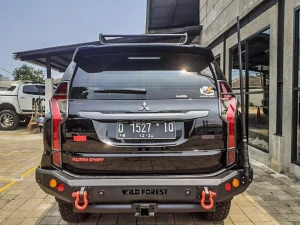 Pajero Sport All New BUMPER BELAKANG WILD FOREST MITSUBISHI PAJERO SPORT 2019 TAS4X4 2 bumper_belakang_wild_forest_mitsubishi_pajero_sport_2019_tas4x4