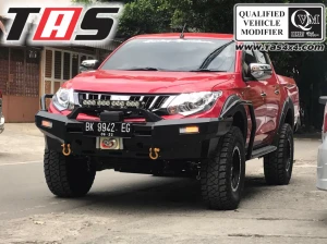Triton 2015+ BUMPER DEPAN MITSUBISHI ALL NEW TRITON NO LOOP FOREST 2 bumper_depan_bullbar_depan_palang_belakang_mitsubishi_all_new_triton_no_loop_forest_2
