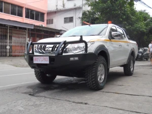 Aksesoris Mining WINCH BAR FOREST,ADR69/00 COMPLIANCE,AUSTRALIA,SAFETY SERTIFICATION,AIRBAG COMPATIBLE,LED COMBINATIONLAMP,RUBBER & STEEL CRUSH ZONE,CHASIS REINFORCE PLATE,3 PCS PROTECTION SKID PLATE+ HEAVY DUTY SEPARATED WINCH MOUNT(IMPORT) 1 bumper_depan_forest_1