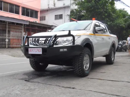 Aksesoris Mining WINCH BAR FOREST,ADR69/00 COMPLIANCE,AUSTRALIA,SAFETY SERTIFICATION,AIRBAG COMPATIBLE,LED COMBINATIONLAMP,RUBBER & STEEL CRUSH ZONE,CHASIS REINFORCE PLATE,3 PCS PROTECTION SKID PLATE+ HEAVY DUTY SEPARATED WINCH MOUNT(IMPORT) 1 bumper_depan_forest_1