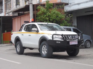 Aksesoris Mining WINCH BAR FOREST,ADR69/00 COMPLIANCE,AUSTRALIA,SAFETY SERTIFICATION,AIRBAG COMPATIBLE,LED COMBINATIONLAMP,RUBBER & STEEL CRUSH ZONE,CHASIS REINFORCE PLATE,3 PCS PROTECTION SKID PLATE+ HEAVY DUTY SEPARATED WINCH MOUNT(IMPORT) 2 bumper_depan_forest_2