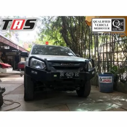 Isuzu D-max 2012+ BUMPER DEPAN ISUZU DMAX VCROSS FOREST 1 bumper_depan_isuzu_dmax_vcross_forest_tas4x4