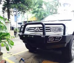 Pajero sport 2009 on BUMPER DEPAN PAJERO SPORT MINING FOREST