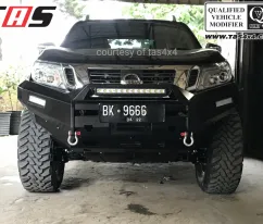 Navara Np300 BUMPER DEPAN NISSAN NAVARA NP300 FOREST NO LOOP