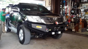 Hillux Vigo 2011+ BUMPER DEPAN TOYOTA HILLUX VIGO NO LOOP FOREST 1 bumper_palang_bullbar_depan_hillux_no_loop_forest_1