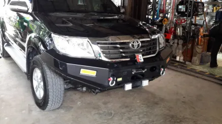 Hillux Vigo 2011+ BUMPER DEPAN TOYOTA HILLUX VIGO NO LOOP FOREST 4 bumper_palang_bullbar_depan_hillux_no_loop_forest_11