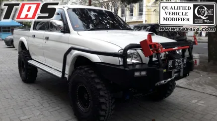 Strada Triton 2007+ BUMPER DEPAN FOREST STRADA TRITON 1 bumperbullbarpalangtandukstradal200doubelcabin_3