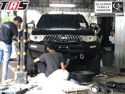 Pajero Sport All New BUMPER DEPAN FOREST PAJERO SPORT 4 bumperdepanforestpajerosporttas4x4_4