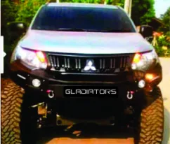 Triton 2015+ BUMPER DEPAN GLADIATOR MITSUBITSHI TRITON