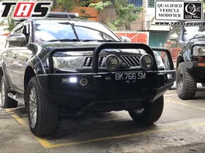 Pajero Sport All New BUMPER DEPAN FOREST PAJERO SPORT  2 bumperpalangtandukbullbardepanforest_1