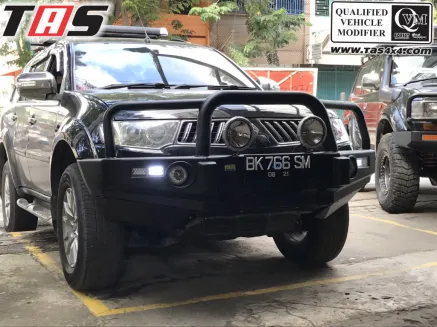 Pajero Sport All New BUMPER DEPAN FOREST PAJERO SPORT  2 bumperpalangtandukbullbardepanforest_1