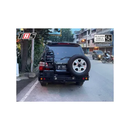 Landcruiser Vx 100 BUMPER BELAKANG DAN GANTUNGAN BAN SERAP DAN JERRY CAN TOYOTA LANDCRUISER VX100 FOREST  1 c0a6bf34_ad6a_413d_938c_84eac31a5f4a