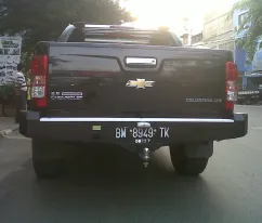Chevrolet Colorado BUMPER BELAKANG MODEL PAPAN CHEVROLET COLORADO