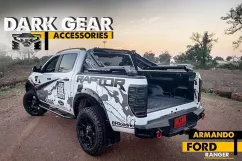 Ford Ranger 2015+ DARK GEAR ROLLBAR FORD RANGER TAS4X4 dark gear rollbar ford ranger tas4x4