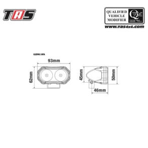 Aksesoris Offroad LED UNIVERSAL WORKLIGHT 10W - AMBER ILEDWL10FA 2 dd47a720_9d67_4f36_86bf_4abf0a7db9eb