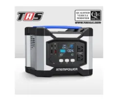 Aksesoris Offroad ATEM POWER AP500X Portable Power Station 500W Generator Solar Charging Battery Backup