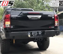 Hillux Revo 2015+ BUMPER BELAKANG ROCK STYLE FOREST HILUX REVO