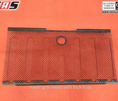 Jeep Wrangler JK/TJ MESH GRILL INSERT WITH LOCK HOLE JEEP WRANGLER