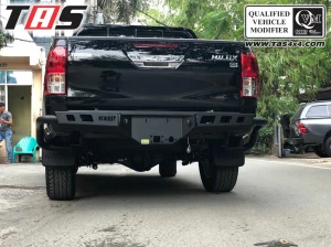Hillux Revo 2015+ BUMPER PALANG BELAKANG FOREST US STYLE TOYOTA HILLUX REVO 1 ezywatermark180503030614514_4