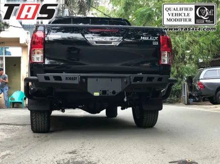 Hillux Revo 2015+ BUMPER PALANG BELAKANG FOREST US STYLE TOYOTA HILLUX REVO 1 ezywatermark180503030614514_4