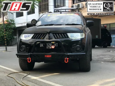 Pajero Sport All New BUMPER DEPAN ROCKY BAR FOREST PAJERO SPORT 3 ezywatermark180629014930630